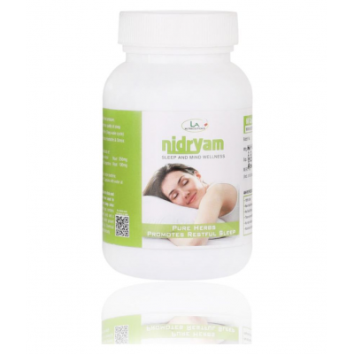 LA NUTRACEUTICALS Nidrayam Sleep Aid Capsules Capsule 60 no.s