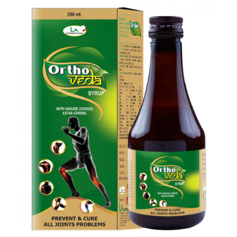 LA NUTRACEUTICALS Ortho Veda Herbal Liquid 200 ml Pack of 3 LA NUTRACEUTICALS Ortho Veda Herbal Liquid 200 ml Pack of 3