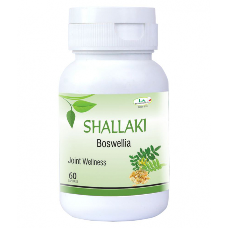 LA NUTRACEUTICALS Shallaki Boswellia Capsule 60 no.s