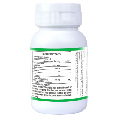 LA NUTRACEUTICALS Tagara (Mind Wellness) Capsule 60 no.s Pack Of 2