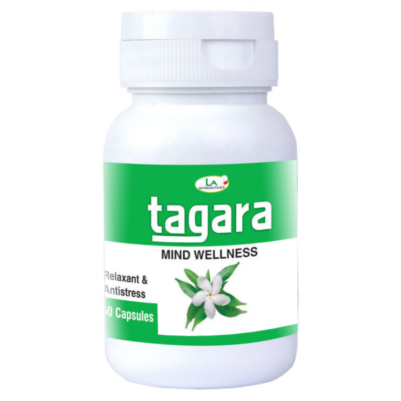 LA NUTRACEUTICALS Tagara (Mind Wellness) Capsule 60 no.s Pack Of 2