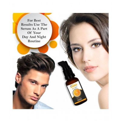 LA Organo Apple Cider Vinegar Face Wash, 100g & Vit C Face Serum with 20% Vit C, 30ml For Anti Ageing & Skin Brightening Combo