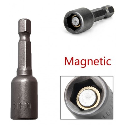 LAXMI 8mm Magnetic Socket Set (Pack of 10) 10 Hand Tool