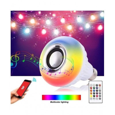 LED Light Bulb, Smart 12W E27 LED Bluetooth 3.0 Speaker Music Bulb