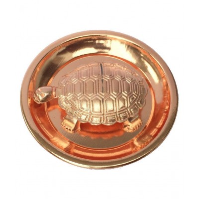 LOTUS RISE Copper Metal Feng Shui Vastu Turtle Tortoise Plate Set,(4-Inch) LOTUS RISE Copper Metal Feng Shui Vastu Turtle Tortoise Plate Set,(4-Inch)