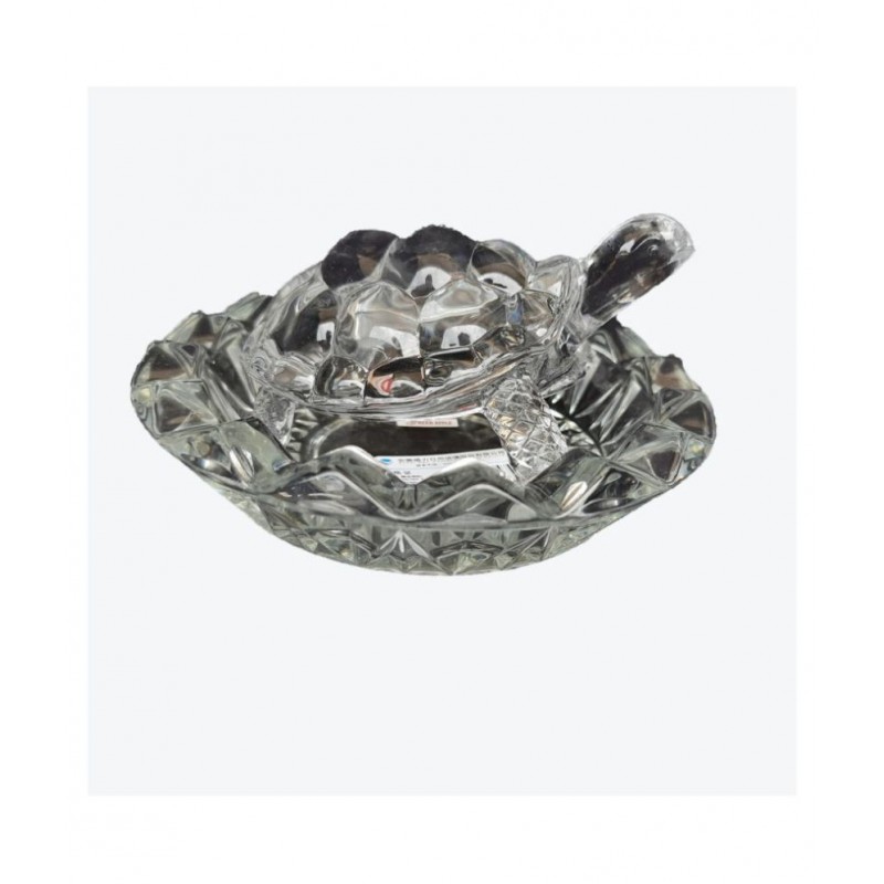 LS VRINDAVAN , Crystal Tortoise with bowl