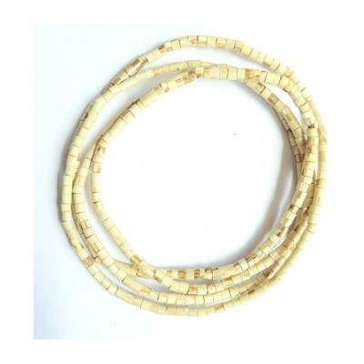 LS VRINDAVAN ,Tulsi Kanthi mala 3 - Round ,Tulsi Kanthi Mala Holy Basil Rosary