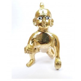 LS Vrindavan LADDU GOPAL , size - 1 , 100/ brass , Thakur Ji Brass Superfine Idol,Chandan tika Size-1 LS Vrindavan LADDU GOPAL , size - 1 , 100/ brass , Thakur Ji Brass Superfine Idol,Chandan tika Size-1