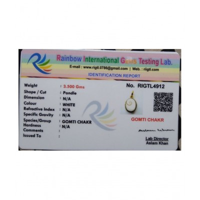 Lab Certified Natural White Gomati Chakra Pendant 7.00-8.00 Ratti  Panchdhatu Metal Gold Plated Pendant Locket for Men and Women Lab Certified Natural White Gomati Chakra Pendant 7.00-8.00 Ratti  Panchdhatu Metal Gold Plated Pendant Locket for Men and Women