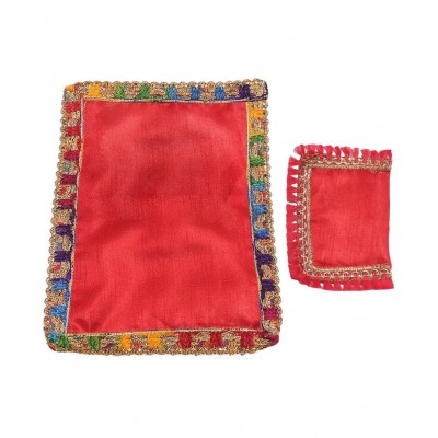Laddu Gopal bistar 10 inch - Red