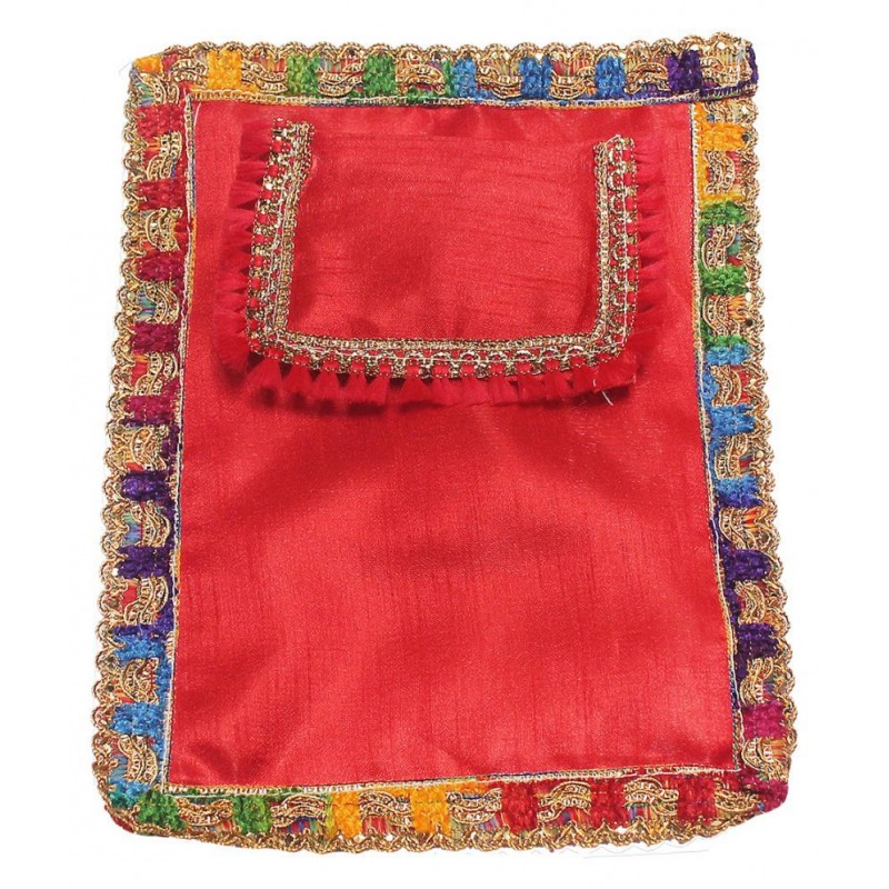 Laddu Gopal bistar 10 inch - Red