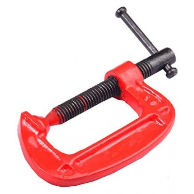 Laxmi 2" Inch Heavy Duty G Clamp (Pack of 1 ) For Holding Products Tools Items C-Clamp