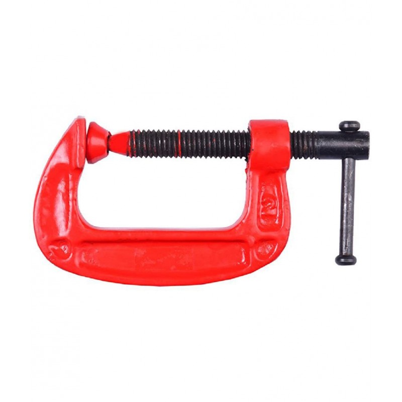 Laxmi 2" Inch Heavy Duty G Clamp (Pack of 1 ) For Holding Products Tools Items C-Clamp