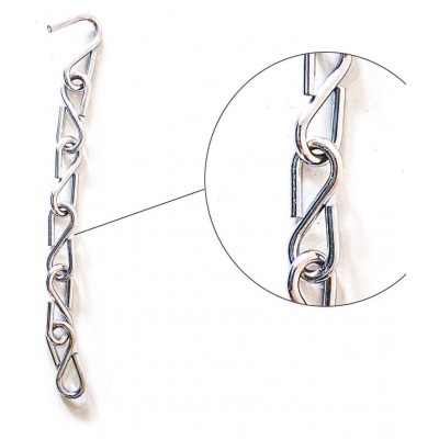 Laxmi Zula Swing S Hook Metal Links Chain(Pack of 12) 12 Hand Tool