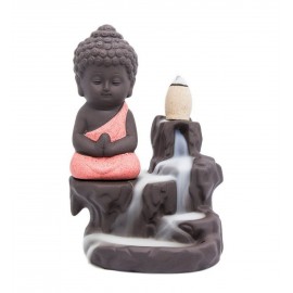 Laying Style Multicolour Ceramic Handicraft Showpiece - Pack of 1