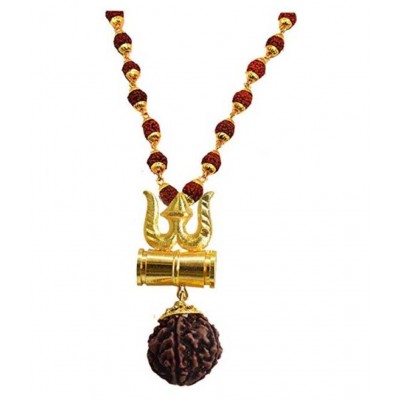 Loard Shiv Trishul Damru Locket