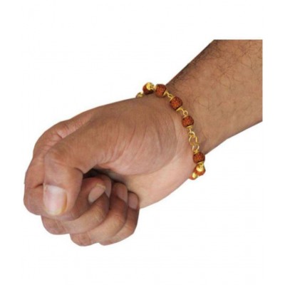 Loard Shiva Rudraksha Pure  Bracelet  - Pack of 1