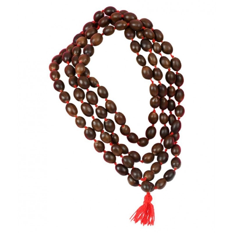 Lotus Seed Mala - 108+1 Beads