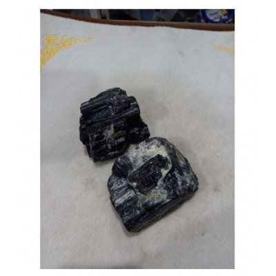 MANSI CRYSTAL 200GM Black Tourmaline Natural Agate Stone Rough