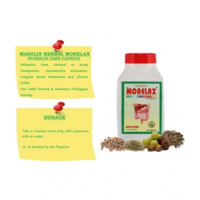 MASOLIN HERBAL - Capsules For Constipation ( Pack Of 2 )