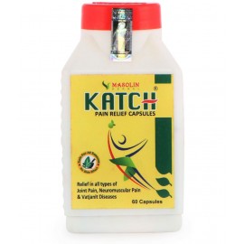 MASOLIN HERBAL Katch Ayurvedic Pain Relief Capsule 60's Capsule 60 no.s Pack Of 1 MASOLIN HERBAL Katch Ayurvedic Pain Relief Capsule 60's Capsule 60 no.s Pack Of 1