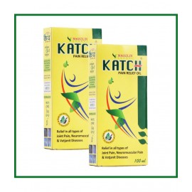 MASOLIN HERBAL Katch Ayurvedic Pain Relief Oil Oil 100 ml Pack Of 2 MASOLIN HERBAL Katch Ayurvedic Pain Relief Oil Oil 100 ml Pack Of 2