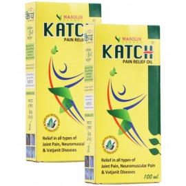 MASOLIN HERBAL Katch Ayurvedic Pain Relief Oil Oil 100 ml Pack of 3 MASOLIN HERBAL Katch Ayurvedic Pain Relief Oil Oil 100 ml Pack of 3