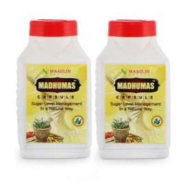 MASOLIN HERBAL Madhumas Diabetes Care Capsule 60's Capsule 60 no.s Pack Of 2 MASOLIN HERBAL Madhumas Diabetes Care Capsule 60's Capsule 60 no.s Pack Of 2