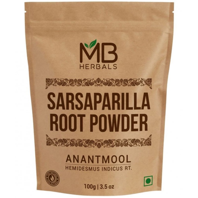 MB Herbals Anantmool Sarsaparilla Hemidesmus indicu Powder 100 gm