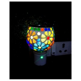 MDTL Mayukh Beautiful Ceramic Kapoor Dani/Aroma Oil Burner Cum Night Lamp with Switch (in-Built On/Off Button for Heating); Design May vary MDTL Mayukh Beautiful Ceramic Kapoor Dani/Aroma Oil Burner Cum Night Lamp with Switch (in-Built On/Off Button for Heating); Design May vary