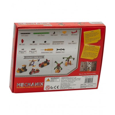 MECHANIX - BEGINNER - GIANT WHEEL, DIY,STEM,Educational Metal Construction Set for Boys & Girls,Multicolour.