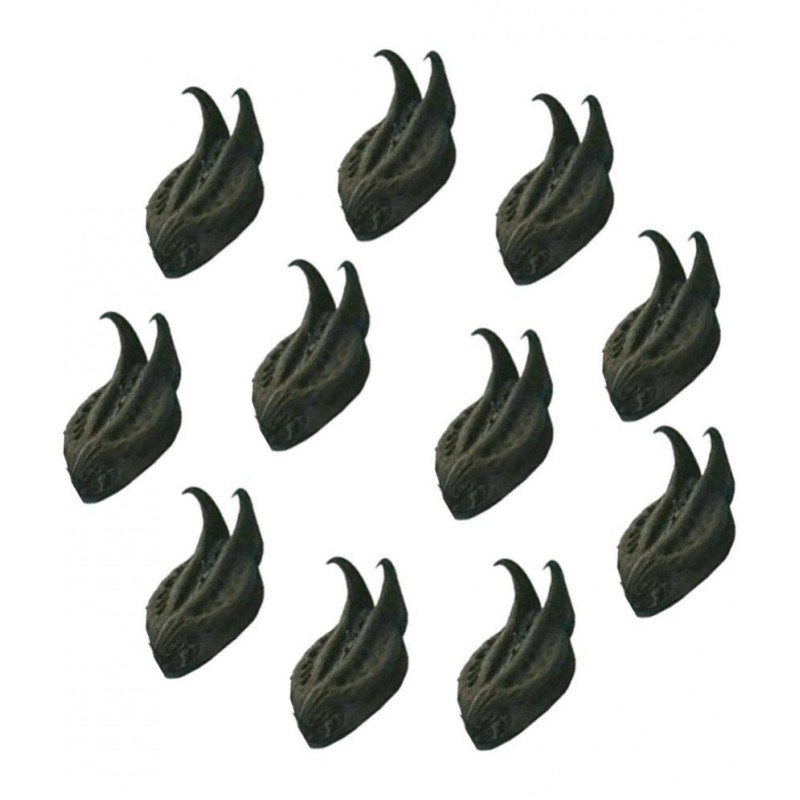 M.K.EXPORT Black Bat Head Roots Natural 11 pieces Bat Head Root Seeds - Baghnokhi - Wood Devil - Evil Pods