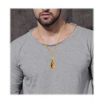 M.K.EXPORT Hanuman chalisa kavach with chain Hanuman chalisa kavach with chain