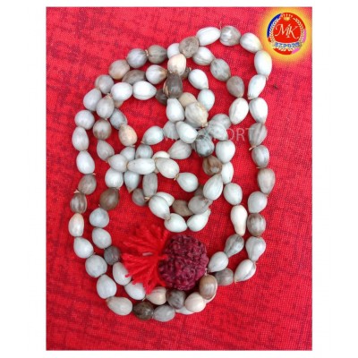 M.K.EXPORT Lab Certified Natural Vaijanti mala, For pooja and jaap by lord Krishna, Ganesha, Laxmi