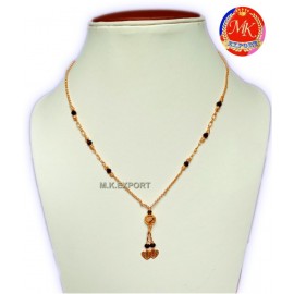 M.K.EXPORT Latest Stylish Gold Plated Traditional Traditional Mangalsutra chain For Women and girl