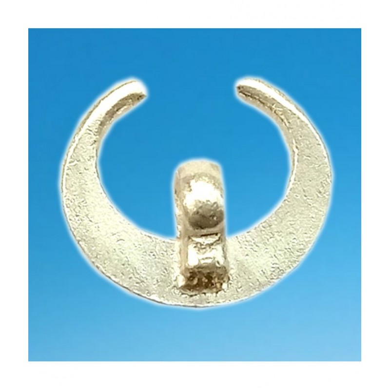 M.K.EXPORT Pure silver Nazar Moon pendant Locket 92.5% purity for New Born Babies boys girl Protection evil eye