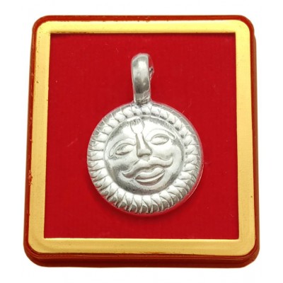 M.K.EXPORT Pure silver Surya pendant Locket 92.5% purity Use for  babykids  child men & women