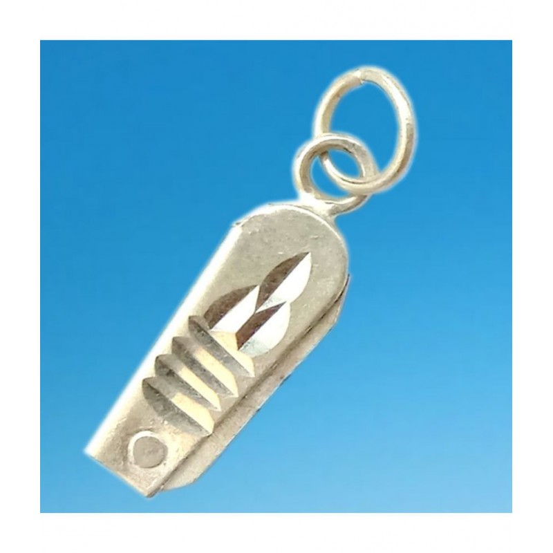 M.K.EXPORT Pure silver nazar Chaku pendant Locket 92.5%purity for New Born babyboys, baby girl child men & women