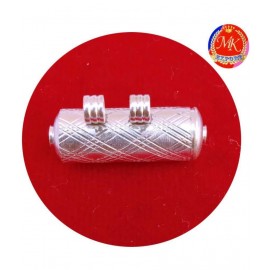 M.K.EXPORT Taveez Charm Amulet Locket Pendant Luck Protection Silver plated openable hollow Tabeez Spiritual