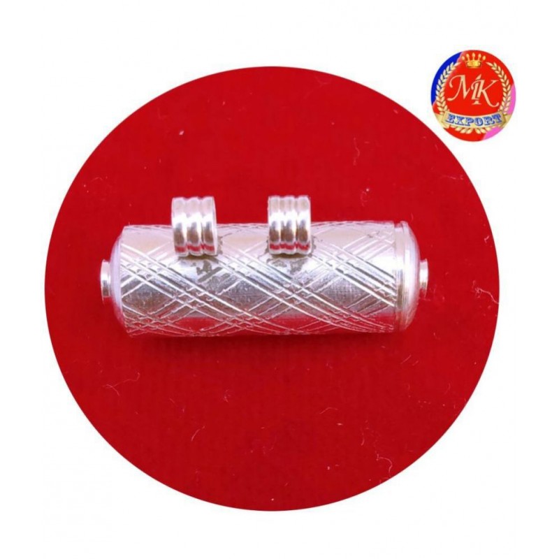 M.K.EXPORT Taveez Charm Amulet Locket Pendant Luck Protection Silver plated openable hollow Tabeez Spiritual