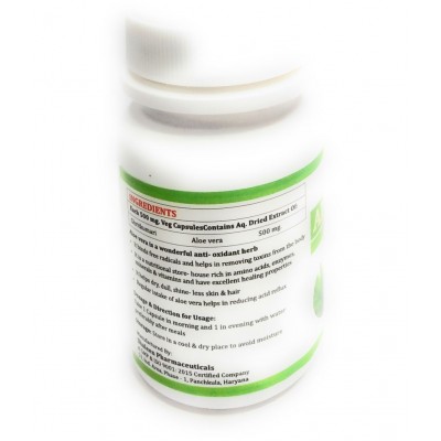 MORSAN HEALTHCARE Aloe Vera Capsules  Capsule 500 mg Pack Of 1