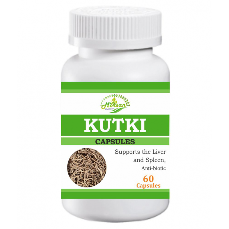 MORSAN HEALTHCARE KUTKI CAPSULES Capsule 500 mg Pack Of 1 MORSAN HEALTHCARE KUTKI CAPSULES Capsule 500 mg Pack Of 1