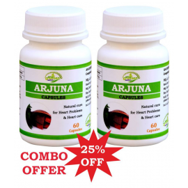 MORSAN HEALTHCARE MORSAN ARJUNA CAPSULES Capsule 500 mg Pack Of 2