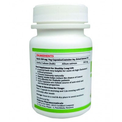 MORSAN HEALTHCARE MORSAN' GARLIC CAPSULES Capsule 500 mg Pack Of 2
