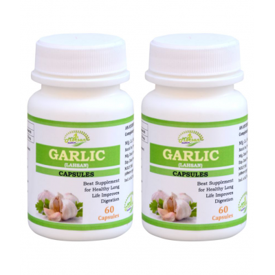MORSAN HEALTHCARE MORSAN' GARLIC CAPSULES Capsule 500 mg Pack Of 2