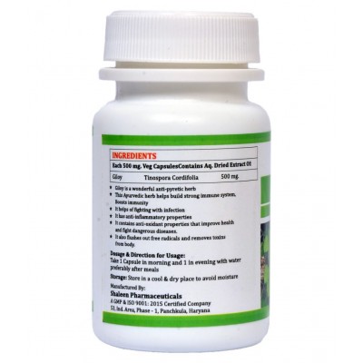 MORSAN HEALTHCARE MORSAN GILOY CAPSULES Capsule 500 mg Pack Of 2 MORSAN HEALTHCARE MORSAN GILOY CAPSULES Capsule 500 mg Pack Of 2