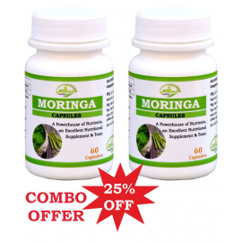 MORSAN HEALTHCARE MORSAN MORINGA CAPSULES Capsule 500 mg Pack Of 2