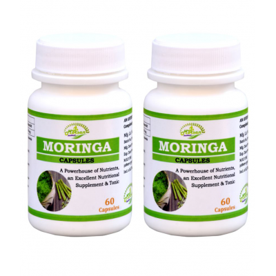 MORSAN HEALTHCARE MORSAN MORINGA CAPSULES Capsule 500 mg Pack Of 2