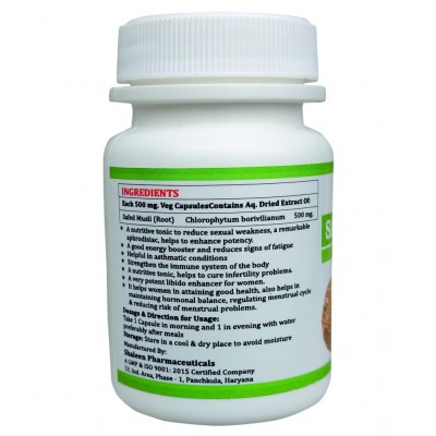 MORSAN HEALTHCARE MORSAN SAFED MUSLI CAPSULES Capsule 500 mg Pack Of 2