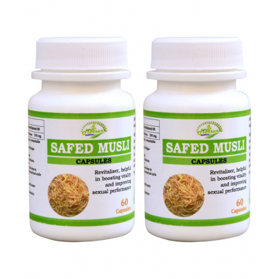 MORSAN HEALTHCARE MORSAN SAFED MUSLI CAPSULES Capsule 500 mg Pack Of 2